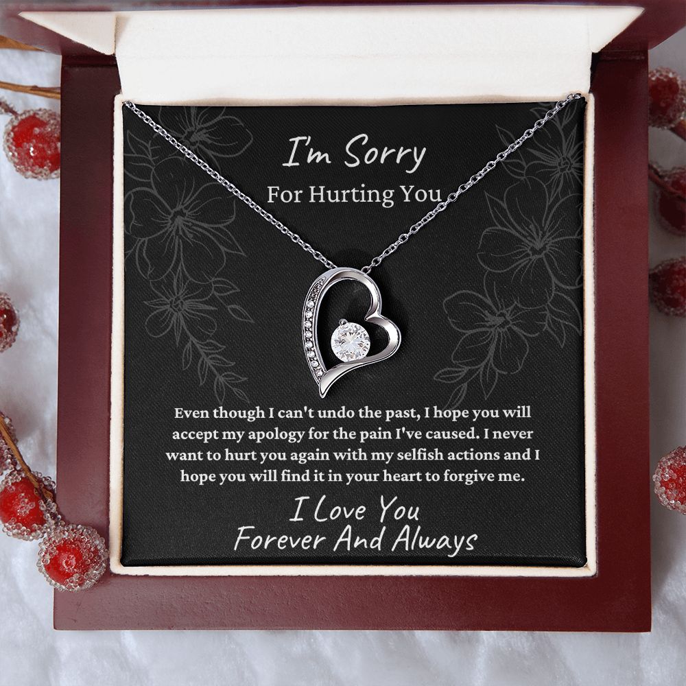 I'm Sorry | Forever Love Necklace | Apology Gift