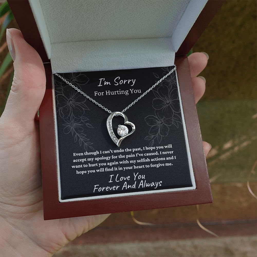 I'm Sorry | Forever Love Necklace | Apology Gift