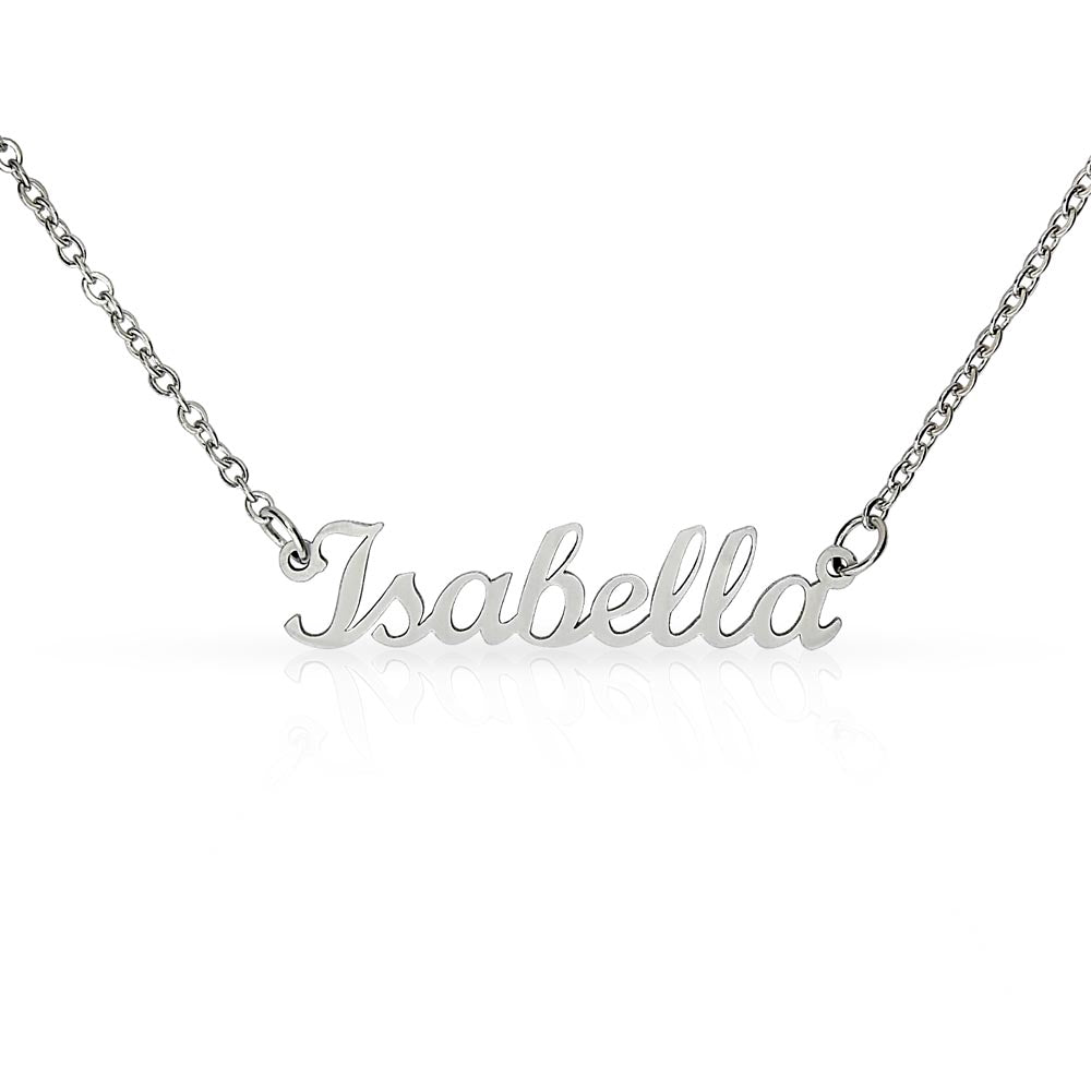 To My Daughter | Spark Bow Gift | Name Necklace