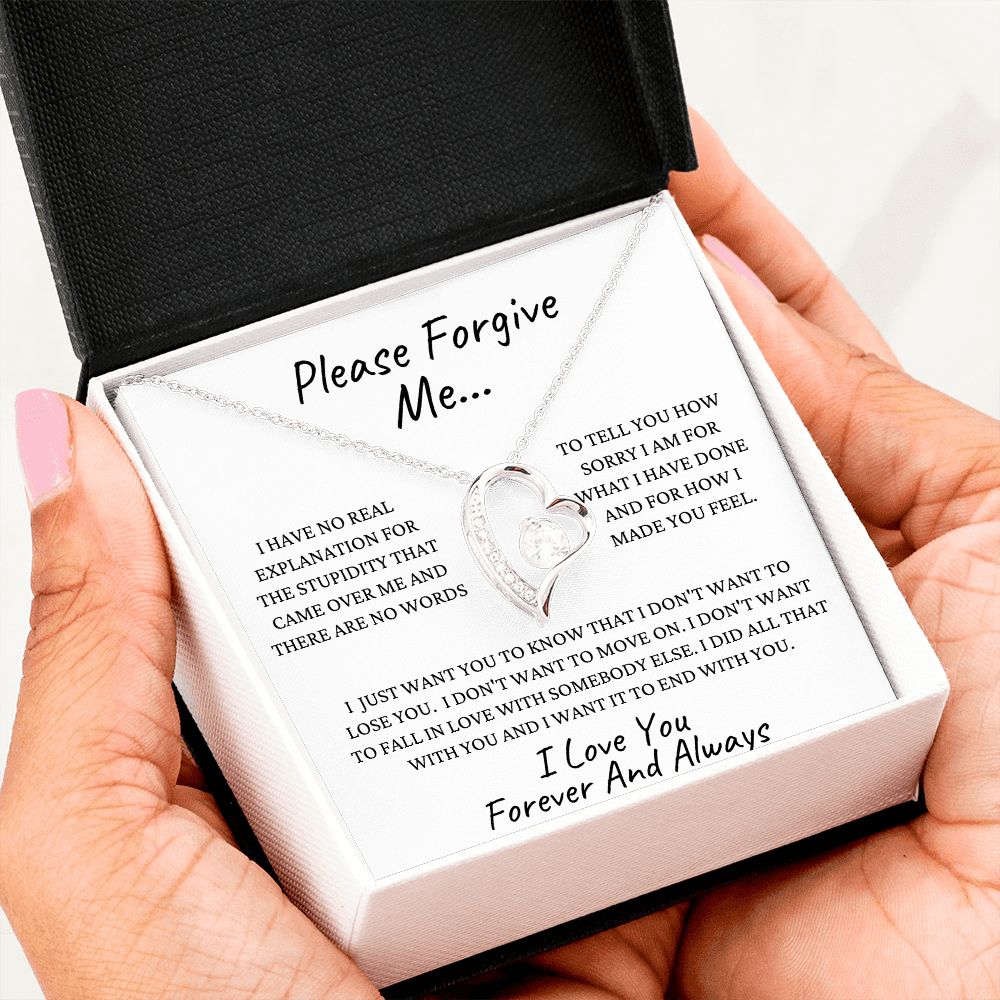 Please Forgive Me | Forever Love Necklace