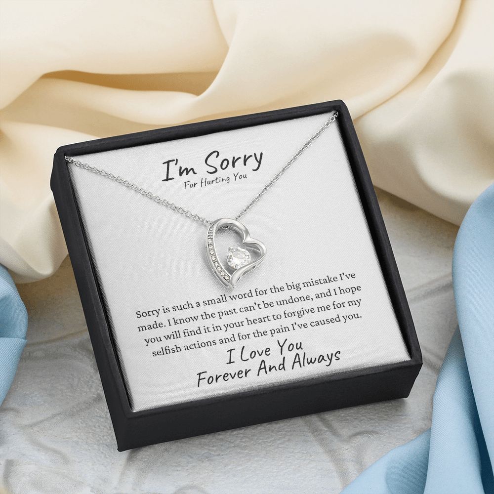 I'm Sorry | Forever Love Necklace | Apology Gift V3