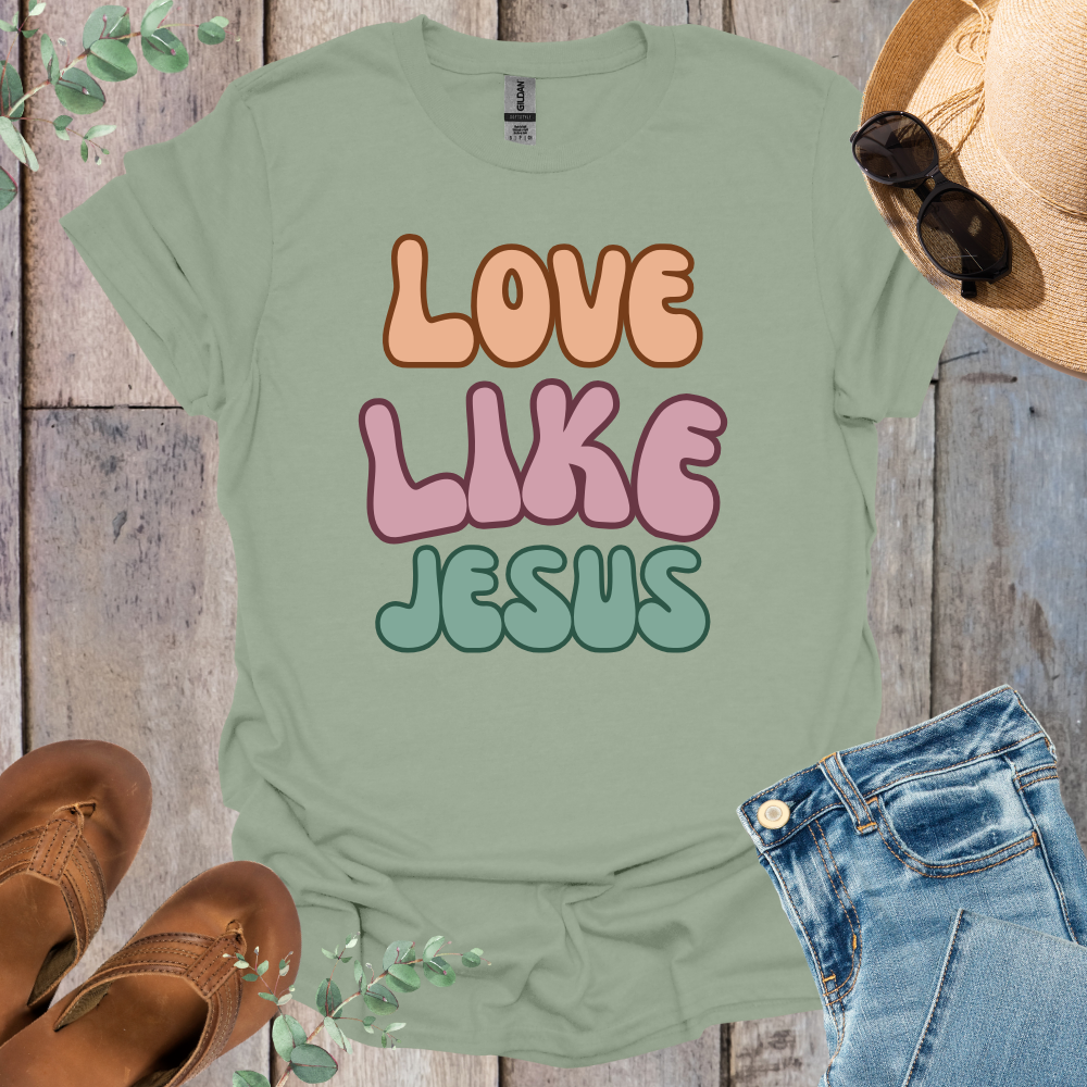 Love Like Jesus Dino T-Shirt