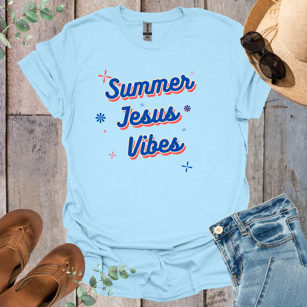 Summer Jesus Vibes T-Shirt