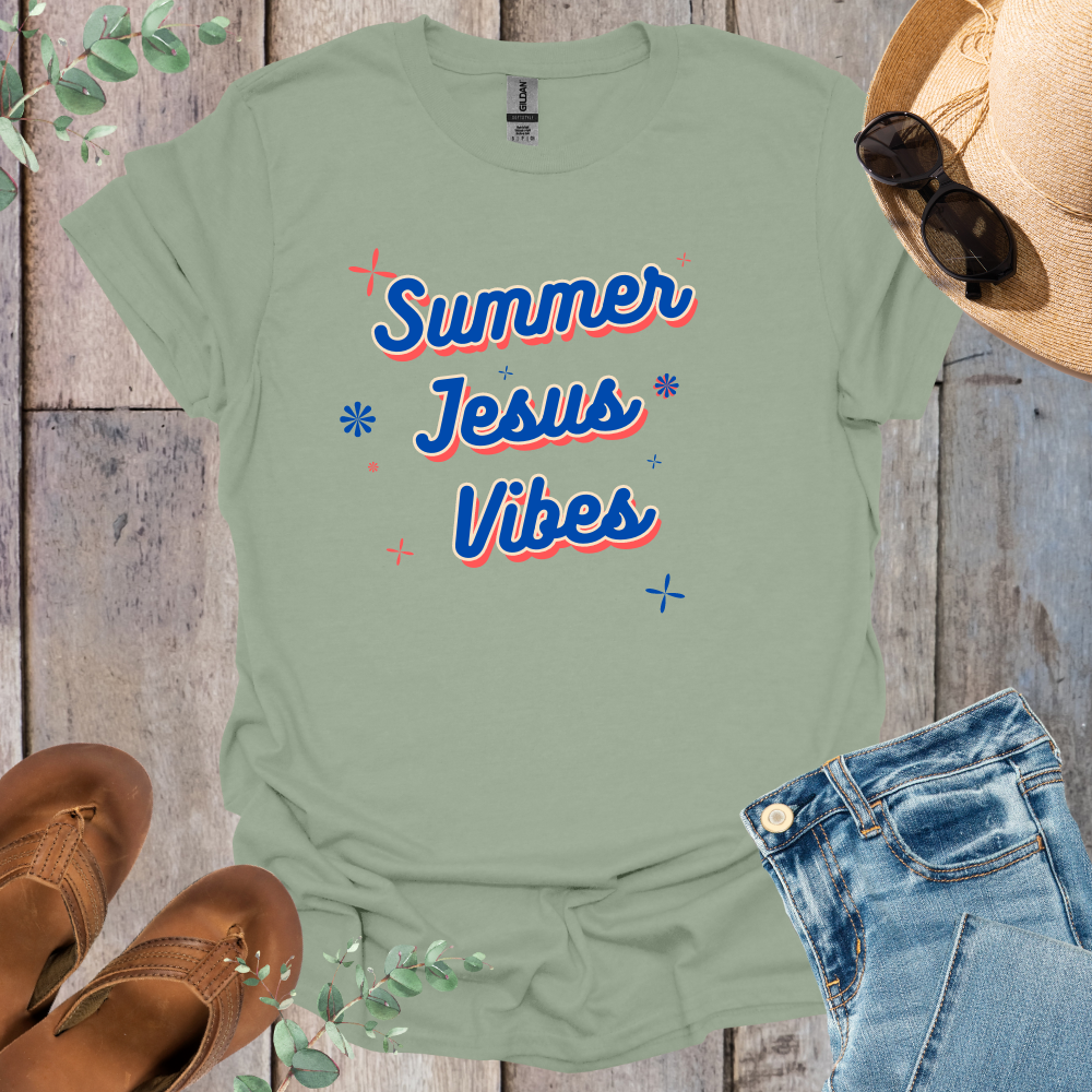 Summer Jesus Vibes T-Shirt