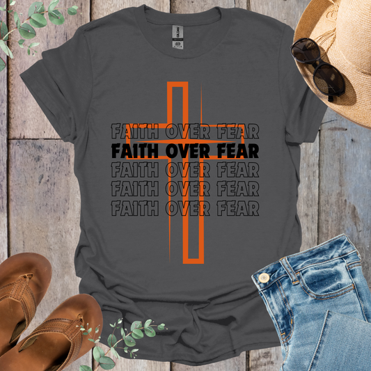 Faith over Fear Cross