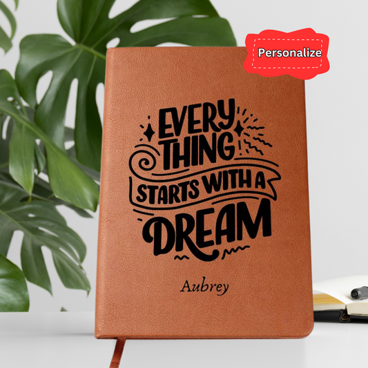 Dream Journal Notebook, Goals Planner