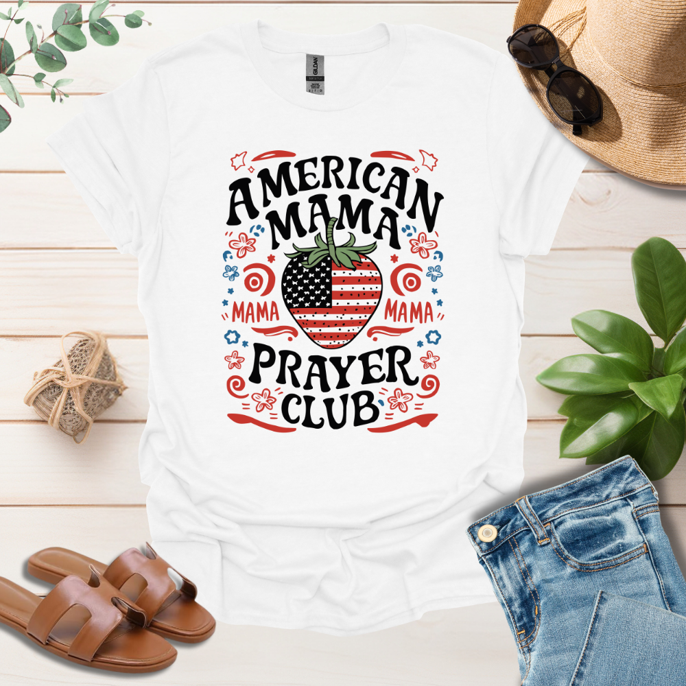 American Mama Prayer Club T-Shirt