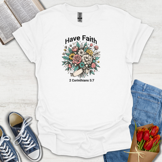 Have Faith Floral T-Shirt