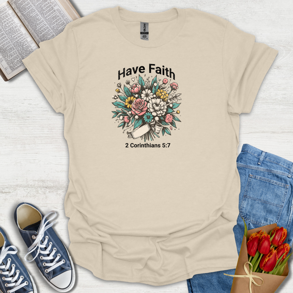 Have Faith Floral T-Shirt