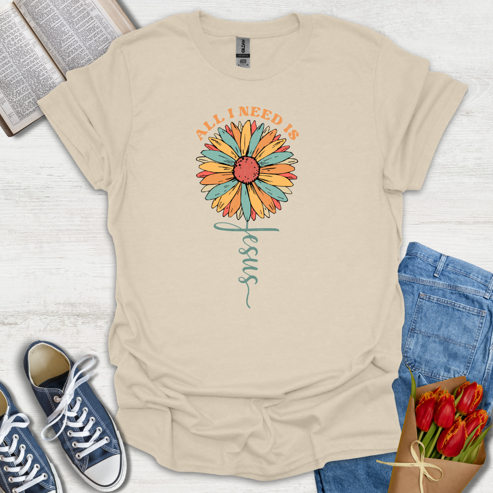 Jesus Daisy T-Shirt