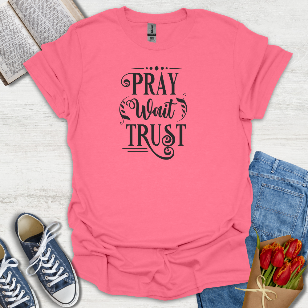 Pray Wait Trust T-Shirt