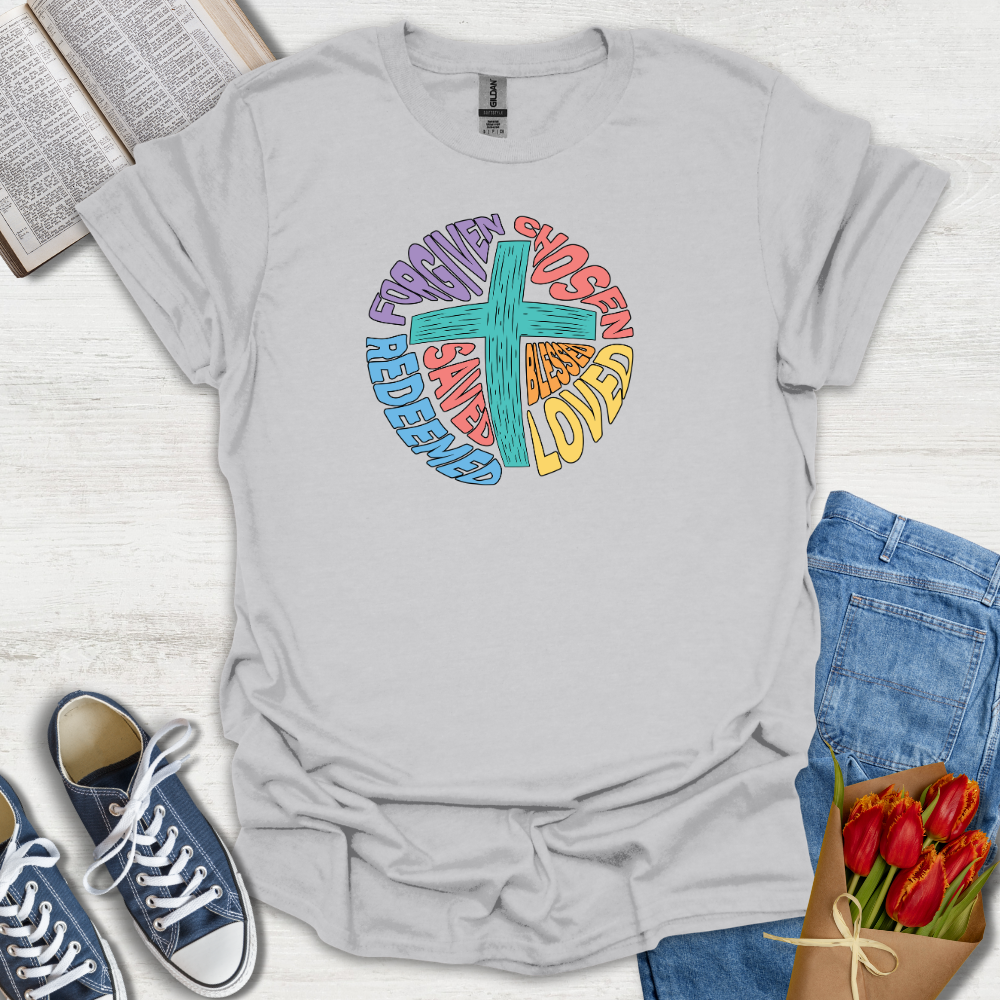 Retro Faith Words T-Shirt