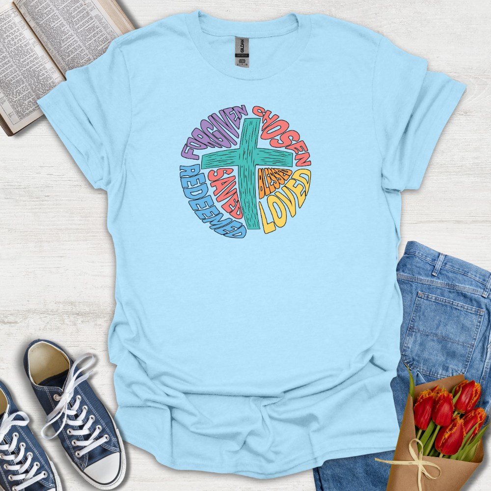 Retro Faith Words T-Shirt