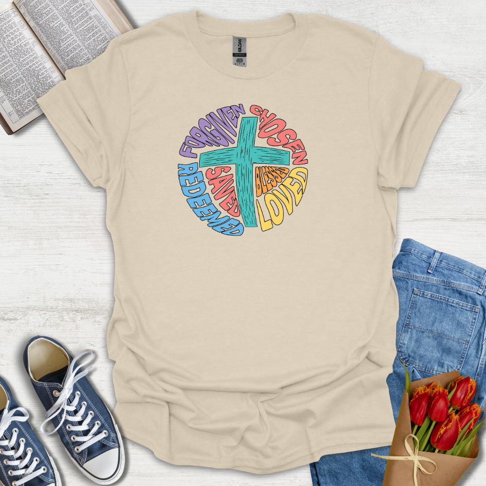 Retro Faith Words T-Shirt