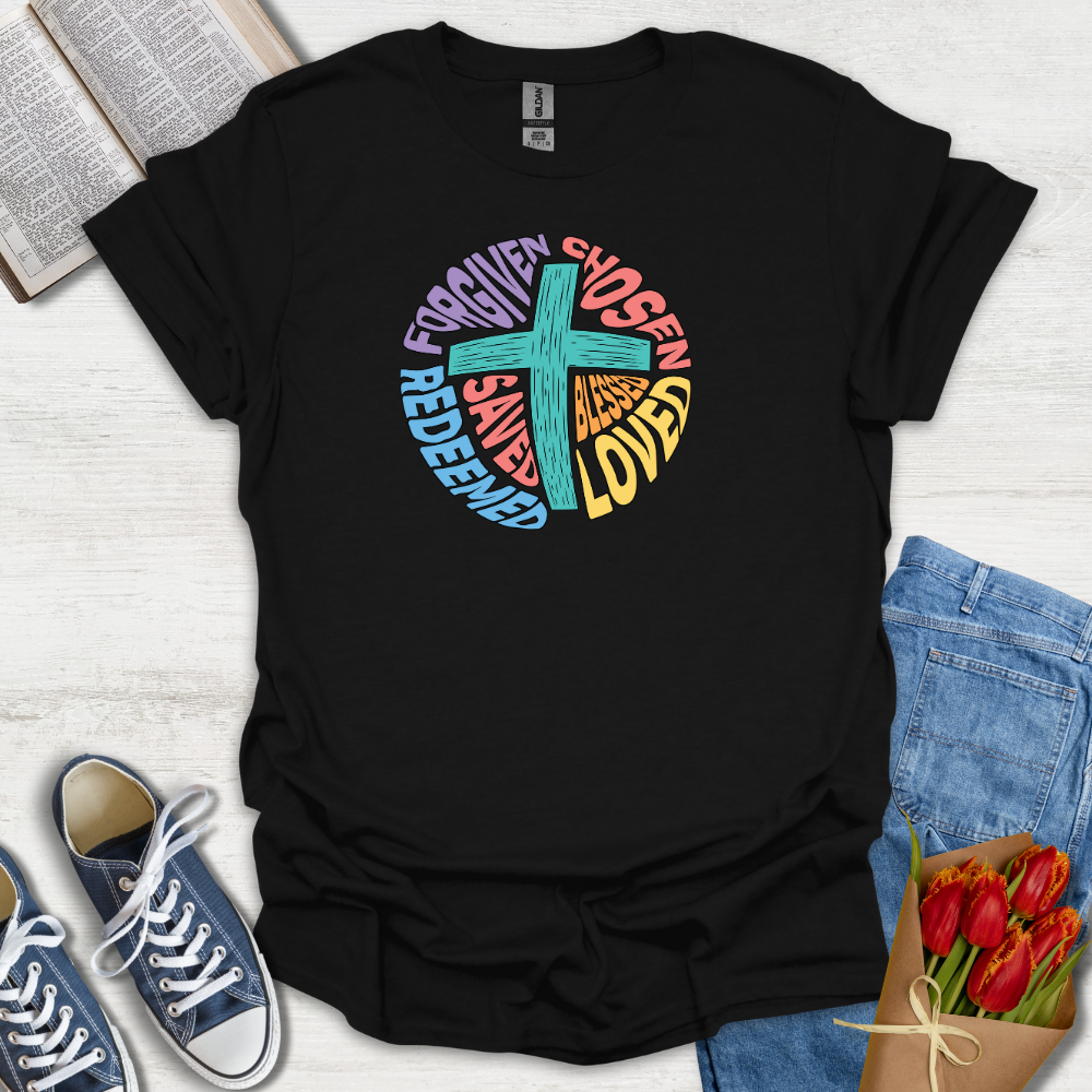 Retro Faith Words T-Shirt