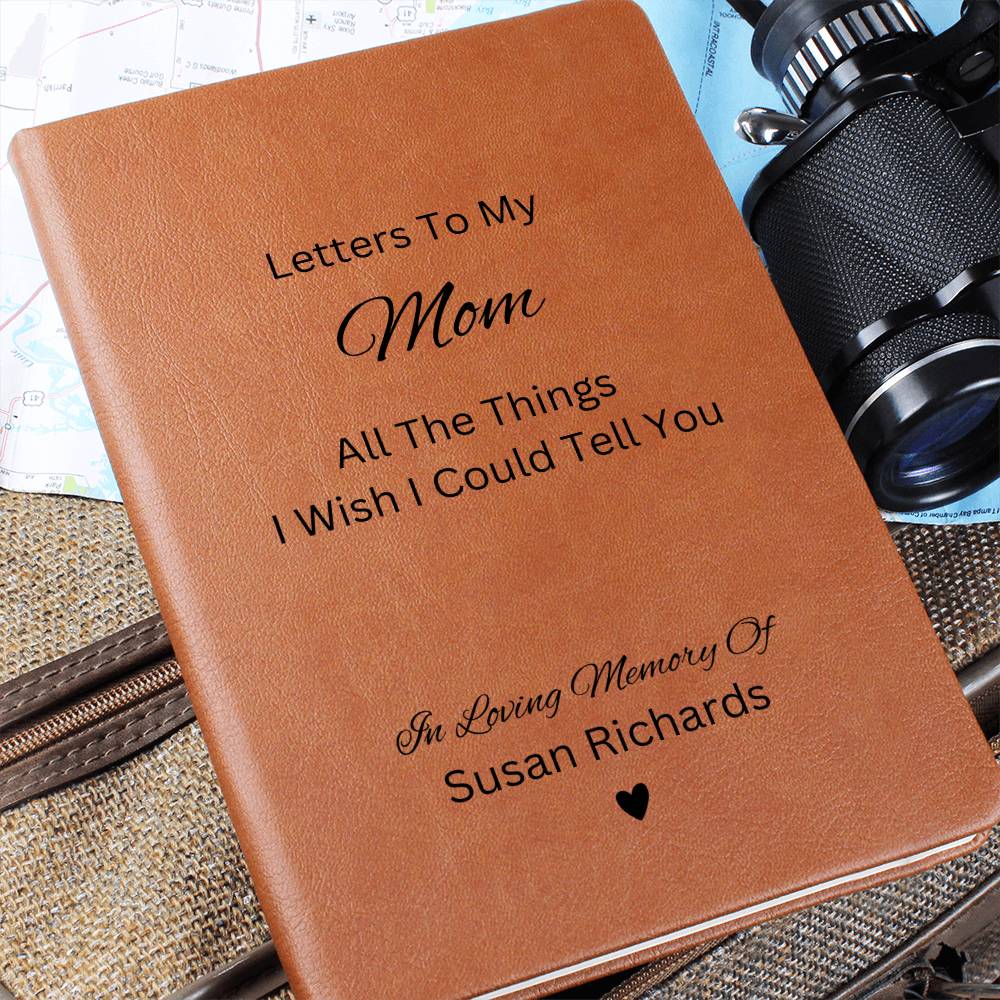 Letters To My Mom, Memorial Journal, Reflection Notebook