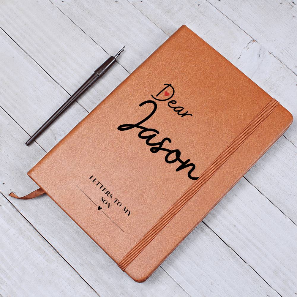 Letters to My Son Personalized Journal, Dear Son Journal, Memory Keepsake Journal | Custom Journal Notebook | Gift for Son