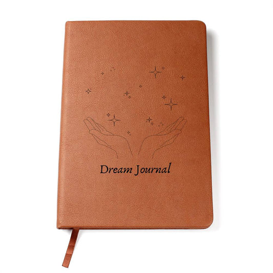 Dream Journal, Stars and Hands Notebook