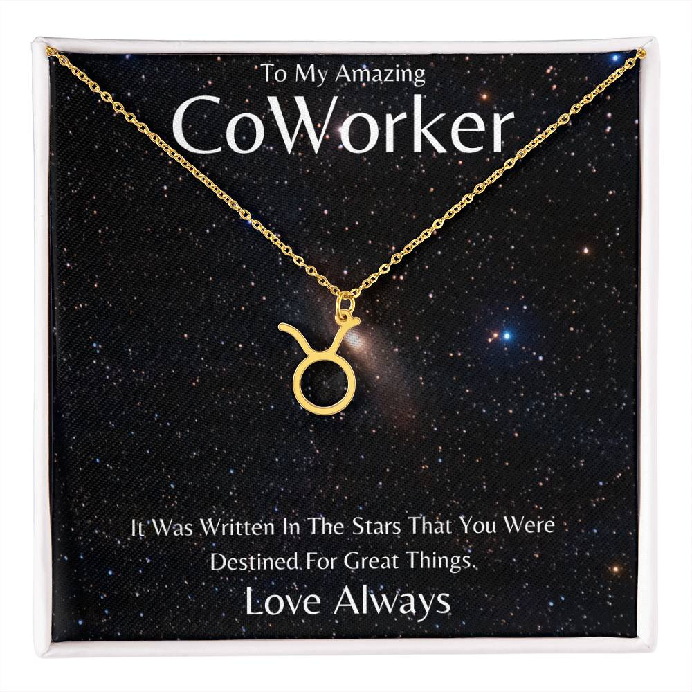 CoWorker Zodiac Necklace, Astrology Necklace, Constellation Necklace