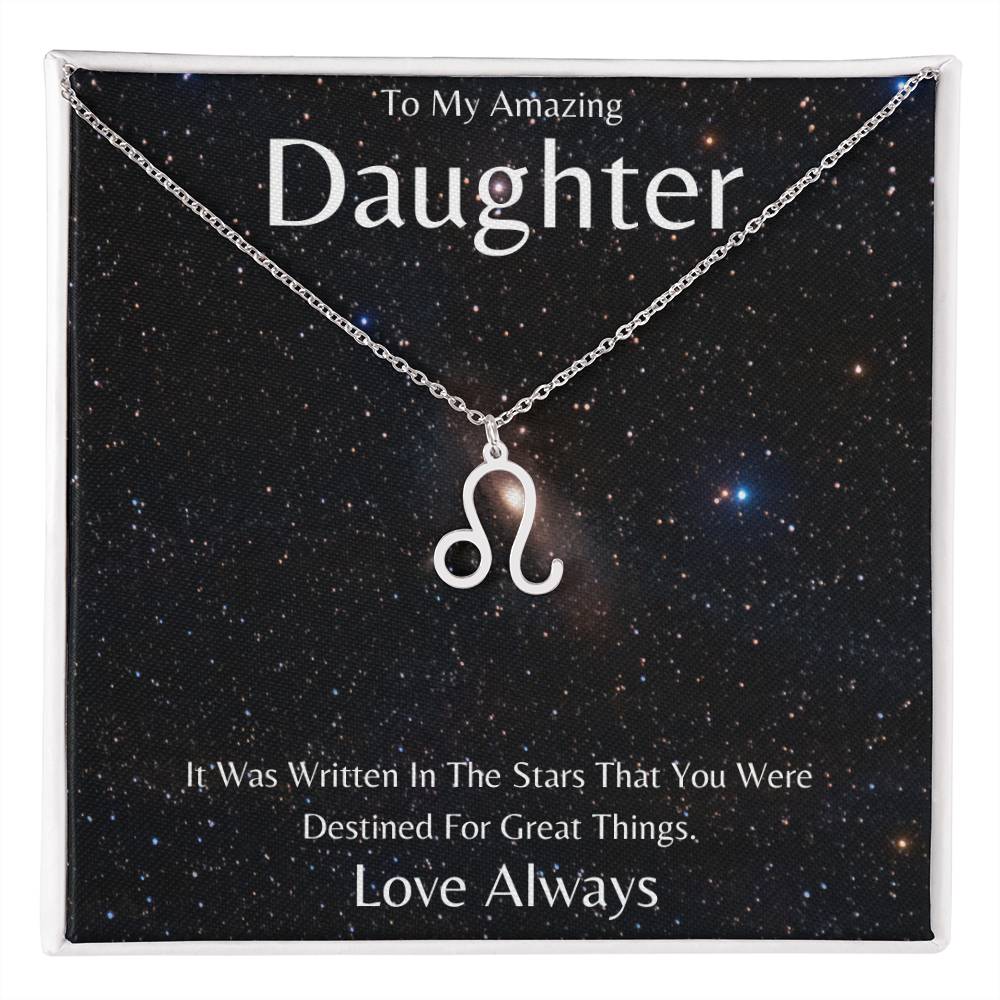 Zodiac Necklace,  Astrology Necklace, Constellation Necklace, Gift For Daughter