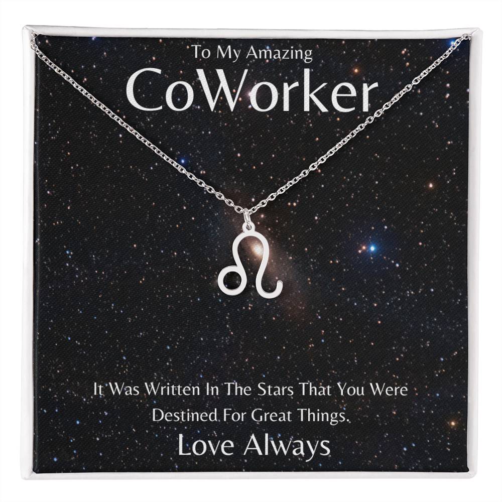 CoWorker Zodiac Necklace, Astrology Necklace, Constellation Necklace