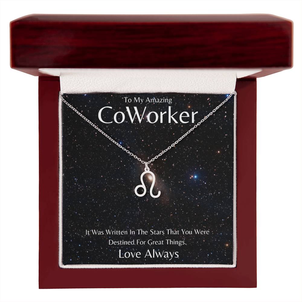 CoWorker Zodiac Necklace, Astrology Necklace, Constellation Necklace