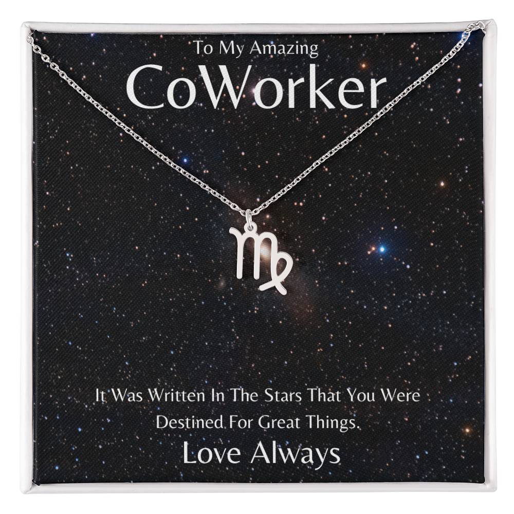 CoWorker Zodiac Necklace, Astrology Necklace, Constellation Necklace