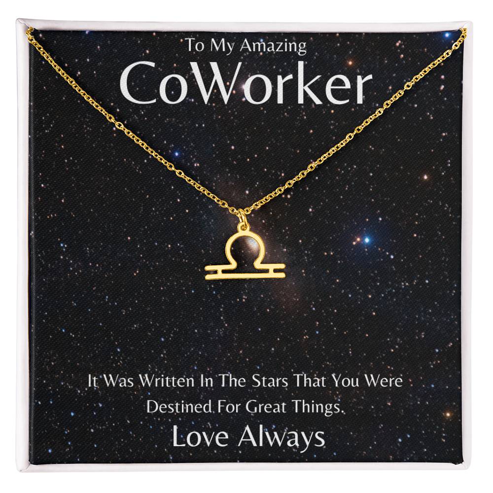 CoWorker Zodiac Necklace, Astrology Necklace, Constellation Necklace