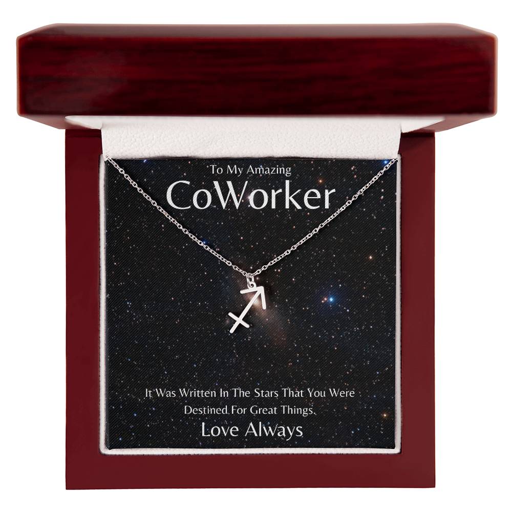 CoWorker Zodiac Necklace, Astrology Necklace, Constellation Necklace