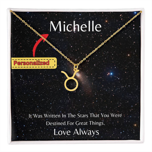 Personalized Zodiac Necklace