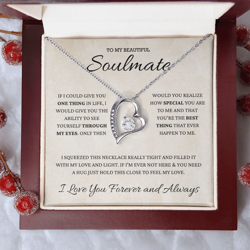 Beautiful Soulmate | One Thing | Forever Love Necklace