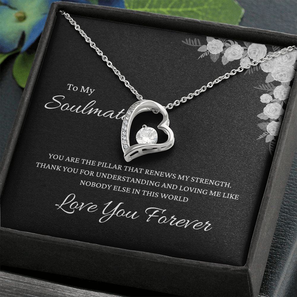 To My Soulmate | BK Rose | Forever Love Necklace