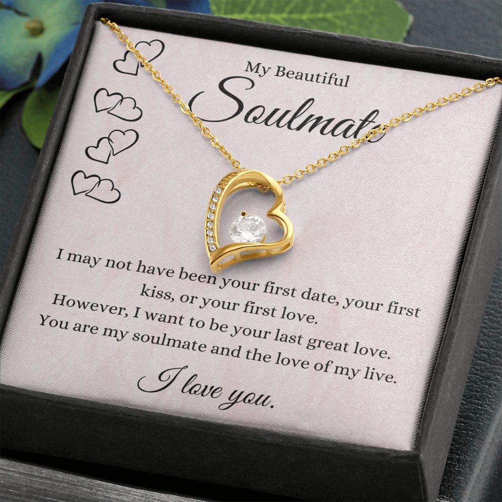 To My Soulmate | Last Love Pink | Forever Love Necklace