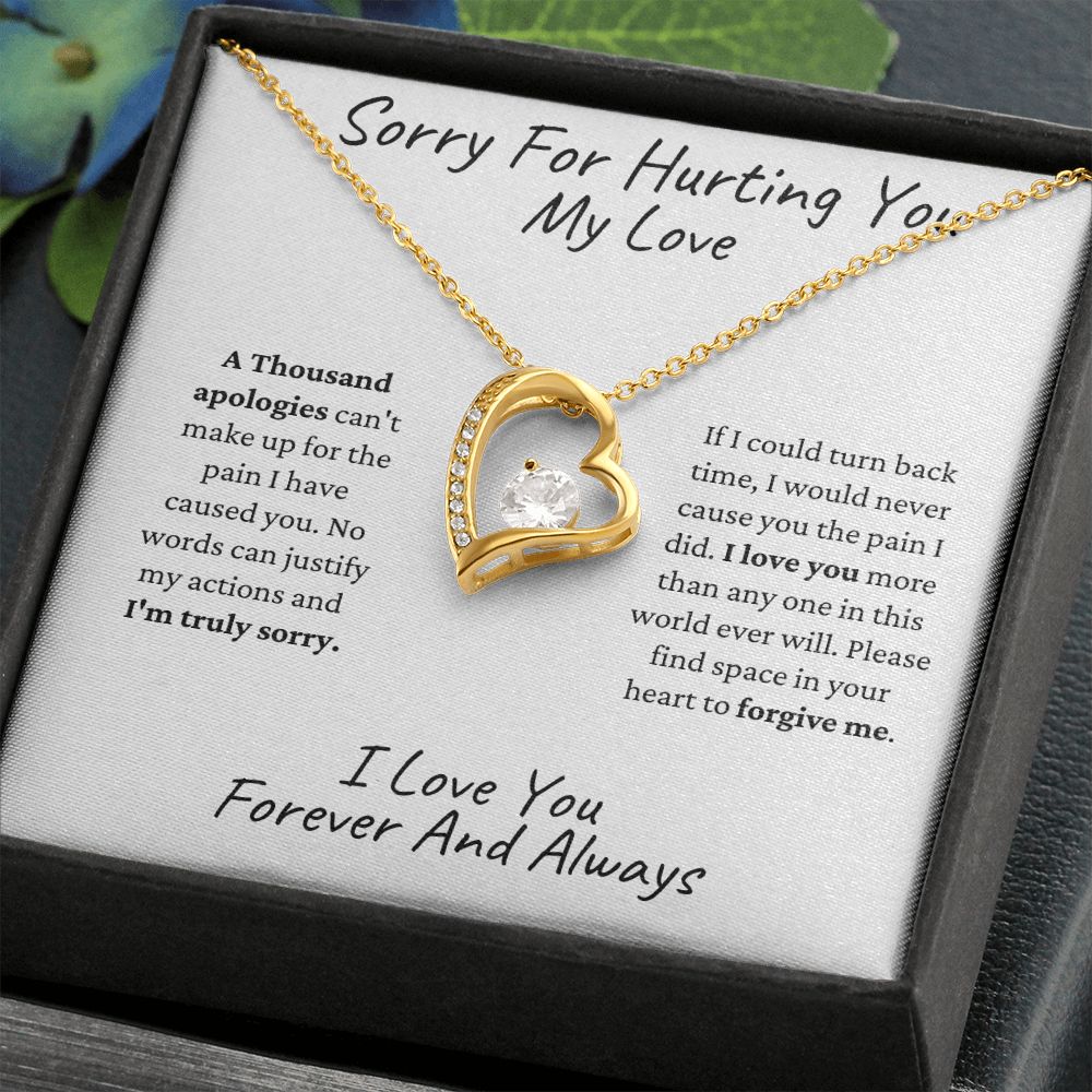 Sorry For Hurting You | Forever Love Necklace